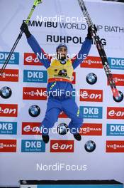 13.01.2016, Ruhpolding, Germany (GER): Martin Fourcade (FRA) -  IBU world cup biathlon, individual men, Ruhpolding (GER). www.nordicfocus.com. © Tumashov/NordicFocus. Every downloaded picture is fee-liable.