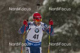 13.01.2016, Ruhpolding, Germany (GER): Michal Slesingr (CZE) -  IBU world cup biathlon, individual men, Ruhpolding (GER). www.nordicfocus.com. © Manzoni/NordicFocus. Every downloaded picture is fee-liable.