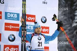 13.01.2016, Ruhpolding, Germany (GER): Anton Shipulin (RUS) -  IBU world cup biathlon, individual men, Ruhpolding (GER). www.nordicfocus.com. © Tumashov/NordicFocus. Every downloaded picture is fee-liable.