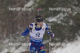 13.01.2016, Ruhpolding, Germany (GER): Simon Fourcade (FRA) -  IBU world cup biathlon, individual men, Ruhpolding (GER). www.nordicfocus.com. © Manzoni/NordicFocus. Every downloaded picture is fee-liable.
