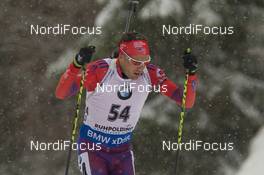 13.01.2016, Ruhpolding, Germany (GER): Tim Burke (USA) -  IBU world cup biathlon, individual men, Ruhpolding (GER). www.nordicfocus.com. © Manzoni/NordicFocus. Every downloaded picture is fee-liable.