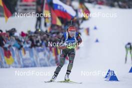 14.01.2016, Ruhpolding, Germany (GER): Laura Dahlmeier (GER) -  IBU world cup biathlon, individual women, Ruhpolding (GER). www.nordicfocus.com. © Manzoni/NordicFocus. Every downloaded picture is fee-liable.