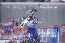 14.01.2016, Ruhpolding, Germany (GER): Anais Chevalier (FRA) -  IBU world cup biathlon, individual women, Ruhpolding (GER). www.nordicfocus.com. © Manzoni/NordicFocus. Every downloaded picture is fee-liable.