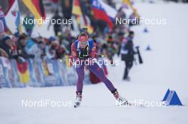 14.01.2016, Ruhpolding, Germany (GER): Annalies Cook (USA) -  IBU world cup biathlon, individual women, Ruhpolding (GER). www.nordicfocus.com. © Manzoni/NordicFocus. Every downloaded picture is fee-liable.