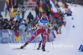 14.01.2016, Ruhpolding, Germany (GER): Fanny Horn Birkeland (NOR) -  IBU world cup biathlon, individual women, Ruhpolding (GER). www.nordicfocus.com. © Manzoni/NordicFocus. Every downloaded picture is fee-liable.