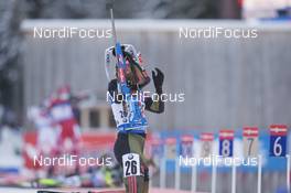 14.01.2016, Ruhpolding, Germany (GER): Vanessa Hinz (GER) -  IBU world cup biathlon, individual women, Ruhpolding (GER). www.nordicfocus.com. © Manzoni/NordicFocus. Every downloaded picture is fee-liable.