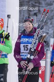 14.01.2016, Ruhpolding, Germany (GER): Selina Gasparin (SUI) -  IBU world cup biathlon, individual women, Ruhpolding (GER). www.nordicfocus.com. © Manzoni/NordicFocus. Every downloaded picture is fee-liable.