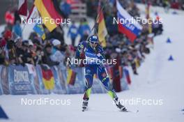 14.01.2016, Ruhpolding, Germany (GER): Anais Bescond (FRA) -  IBU world cup biathlon, individual women, Ruhpolding (GER). www.nordicfocus.com. © Manzoni/NordicFocus. Every downloaded picture is fee-liable.
