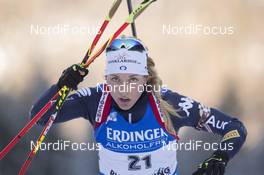 14.01.2016, Ruhpolding, Germany (GER): Federica Sanfilippo (ITA) -  IBU world cup biathlon, individual women, Ruhpolding (GER). www.nordicfocus.com. © Manzoni/NordicFocus. Every downloaded picture is fee-liable.