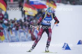 14.01.2016, Ruhpolding, Germany (GER): Lisa Theresa Hauser (AUT) -  IBU world cup biathlon, individual women, Ruhpolding (GER). www.nordicfocus.com. © Manzoni/NordicFocus. Every downloaded picture is fee-liable.