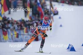 14.01.2016, Ruhpolding, Germany (GER): Lucie Charvatova (CZE) -  IBU world cup biathlon, individual women, Ruhpolding (GER). www.nordicfocus.com. © Manzoni/NordicFocus. Every downloaded picture is fee-liable.