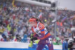 16.01.2016, Ruhpolding, Germany (GER): Susan Dunklee (USA) -  IBU world cup biathlon, mass women, Ruhpolding (GER). www.nordicfocus.com. © Manzoni/NordicFocus. Every downloaded picture is fee-liable.