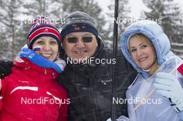 15.01.2016, Ruhpolding, Germany (GER): Event Feature: Russian Fans -  IBU world cup biathlon, relay men, Ruhpolding (GER). www.nordicfocus.com. © Manzoni/NordicFocus. Every downloaded picture is fee-liable.