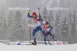 15.01.2016, Ruhpolding, Germany (GER): Michal Slesingr (CZE) -  IBU world cup biathlon, relay men, Ruhpolding (GER). www.nordicfocus.com. © Manzoni/NordicFocus. Every downloaded picture is fee-liable.