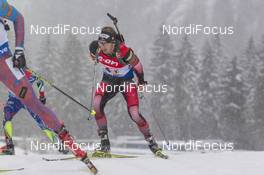 15.01.2016, Ruhpolding, Germany (GER): Sven Grossegger (AUT) -  IBU world cup biathlon, relay men, Ruhpolding (GER). www.nordicfocus.com. © Manzoni/NordicFocus. Every downloaded picture is fee-liable.