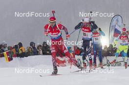 15.01.2016, Ruhpolding, Germany (GER): Ole Einar Bjoerndalen (NOR) -  IBU world cup biathlon, relay men, Ruhpolding (GER). www.nordicfocus.com. © Manzoni/NordicFocus. Every downloaded picture is fee-liable.