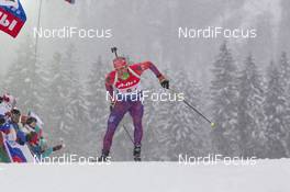 15.01.2016, Ruhpolding, Germany (GER): Lowell Bailey (USA) -  IBU world cup biathlon, relay men, Ruhpolding (GER). www.nordicfocus.com. © Manzoni/NordicFocus. Every downloaded picture is fee-liable.