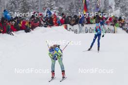 17.01.2016, Ruhpolding, Germany (GER): Mona Brorsson (SWE) -  IBU world cup biathlon, relay women, Ruhpolding (GER). www.nordicfocus.com. © Manzoni/NordicFocus. Every downloaded picture is fee-liable.