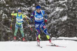 17.01.2016, Ruhpolding, Germany (GER): Anais Chevalier (FRA) -  IBU world cup biathlon, relay women, Ruhpolding (GER). www.nordicfocus.com. © Manzoni/NordicFocus. Every downloaded picture is fee-liable.