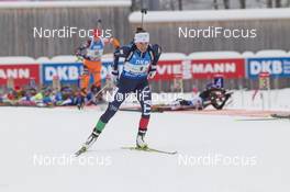 17.01.2016, Ruhpolding, Germany (GER): Karin Oberhofer (ITA) -  IBU world cup biathlon, relay women, Ruhpolding (GER). www.nordicfocus.com. © Manzoni/NordicFocus. Every downloaded picture is fee-liable.