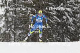 17.01.2016, Ruhpolding, Germany (GER): Kritstel Viigipuu (EST) -  IBU world cup biathlon, relay women, Ruhpolding (GER). www.nordicfocus.com. © Manzoni/NordicFocus. Every downloaded picture is fee-liable.