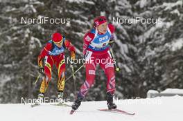 17.01.2016, Ruhpolding, Germany (GER): Fanny Horn Birkeland (NOR) -  IBU world cup biathlon, relay women, Ruhpolding (GER). www.nordicfocus.com. © Manzoni/NordicFocus. Every downloaded picture is fee-liable.