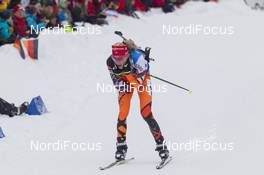 17.01.2016, Ruhpolding, Germany (GER): Terezia Poliakova (SVK) -  IBU world cup biathlon, relay women, Ruhpolding (GER). www.nordicfocus.com. © Manzoni/NordicFocus. Every downloaded picture is fee-liable.