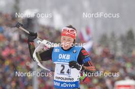 17.01.2016, Ruhpolding, Germany (GER): Laura Dahlmeier (GER) -  IBU world cup biathlon, relay women, Ruhpolding (GER). www.nordicfocus.com. © Manzoni/NordicFocus. Every downloaded picture is fee-liable.