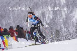 17.01.2016, Ruhpolding, Germany (GER): Lena Haecki (SUI) -  IBU world cup biathlon, relay women, Ruhpolding (GER). www.nordicfocus.com. © Manzoni/NordicFocus. Every downloaded picture is fee-liable.
