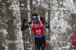 23.01.2016, Antholz, Italy (ITA): Serafin Wiestner (SUI) -  IBU world cup biathlon, pursuit men, Antholz (ITA). www.nordicfocus.com. © Manzoni/NordicFocus. Every downloaded picture is fee-liable.