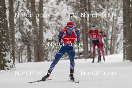 23.01.2016, Antholz, Italy (ITA): Michal Krcmar (CZE) -  IBU world cup biathlon, pursuit men, Antholz (ITA). www.nordicfocus.com. © Manzoni/NordicFocus. Every downloaded picture is fee-liable.