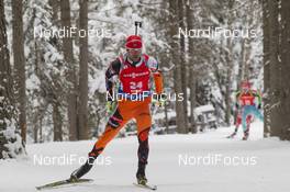 23.01.2016, Antholz, Italy (ITA): Matej Kazar (SVK) -  IBU world cup biathlon, pursuit men, Antholz (ITA). www.nordicfocus.com. © Manzoni/NordicFocus. Every downloaded picture is fee-liable.