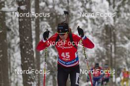 23.01.2016, Antholz, Italy (ITA): Brendan Green (CAN) -  IBU world cup biathlon, pursuit men, Antholz (ITA). www.nordicfocus.com. © Manzoni/NordicFocus. Every downloaded picture is fee-liable.
