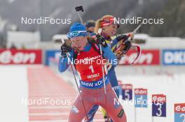 23.01.2016, Antholz, Italy (ITA): Olga Podchufarova (RUS) -  IBU world cup biathlon, pursuit women, Antholz (ITA). www.nordicfocus.com. © Manzoni/NordicFocus. Every downloaded picture is fee-liable.