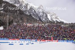 23.01.2016, Antholz, Italy (ITA): Event Feature: The Biathlon Stadium of Antholz -  IBU world cup biathlon, pursuit women, Antholz (ITA). www.nordicfocus.com. © Manzoni/NordicFocus. Every downloaded picture is fee-liable.