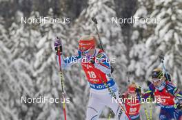 23.01.2016, Antholz, Italy (ITA): Kaisa Maekaeraeinen (FIN) -  IBU world cup biathlon, pursuit women, Antholz (ITA). www.nordicfocus.com. © Manzoni/NordicFocus. Every downloaded picture is fee-liable.