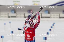 23.01.2016, Antholz, Italy (ITA): Tiril Eckhoff (NOR) -  IBU world cup biathlon, pursuit women, Antholz (ITA). www.nordicfocus.com. © Manzoni/NordicFocus. Every downloaded picture is fee-liable.