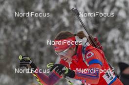 23.01.2016, Antholz, Italy (ITA): Susan Dunklee (USA) -  IBU world cup biathlon, pursuit women, Antholz (ITA). www.nordicfocus.com. © Manzoni/NordicFocus. Every downloaded picture is fee-liable.