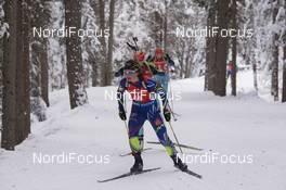 23.01.2016, Antholz, Italy (ITA): Justine Braisaz (FRA) -  IBU world cup biathlon, pursuit women, Antholz (ITA). www.nordicfocus.com. © Manzoni/NordicFocus. Every downloaded picture is fee-liable.