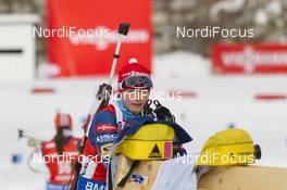 23.01.2016, Antholz, Italy (ITA): Veronika Vitkova (CZE) -  IBU world cup biathlon, pursuit women, Antholz (ITA). www.nordicfocus.com. © Manzoni/NordicFocus. Every downloaded picture is fee-liable.
