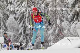 23.01.2016, Antholz, Italy (ITA): Olena Pidhrushna (UKR) -  IBU world cup biathlon, pursuit women, Antholz (ITA). www.nordicfocus.com. © Manzoni/NordicFocus. Every downloaded picture is fee-liable.