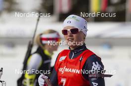23.01.2016, Antholz, Italy (ITA): Karin Oberhofer (ITA) -  IBU world cup biathlon, pursuit women, Antholz (ITA). www.nordicfocus.com. © Manzoni/NordicFocus. Every downloaded picture is fee-liable.