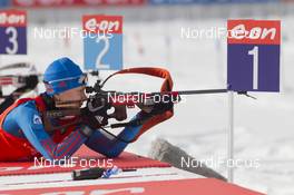 23.01.2016, Antholz, Italy (ITA): Anastasia Zagoruiko (RUS) -  IBU world cup biathlon, pursuit women, Antholz (ITA). www.nordicfocus.com. © Manzoni/NordicFocus. Every downloaded picture is fee-liable.