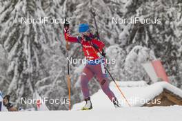 23.01.2016, Antholz, Italy (ITA): Ekaterina Yurlova (RUS) -  IBU world cup biathlon, pursuit women, Antholz (ITA). www.nordicfocus.com. © Manzoni/NordicFocus. Every downloaded picture is fee-liable.
