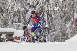 23.01.2016, Antholz, Italy (ITA): Justine Braisaz (FRA) -  IBU world cup biathlon, pursuit women, Antholz (ITA). www.nordicfocus.com. © Manzoni/NordicFocus. Every downloaded picture is fee-liable.