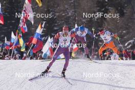 24.01.2016, Antholz, Italy (ITA): Tracy Barnes (USA) -  IBU world cup biathlon, relay men, Antholz (ITA). www.nordicfocus.com. © Manzoni/NordicFocus. Every downloaded picture is fee-liable.
