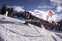 24.01.2016, Antholz, Italy (ITA): Eric Lesser (GER) -  IBU world cup biathlon, relay men, Antholz (ITA). www.nordicfocus.com. © Manzoni/NordicFocus. Every downloaded picture is fee-liable.