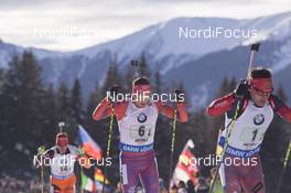 24.01.2016, Antholz, Italy (ITA): Tim Burke (USA) -  IBU world cup biathlon, relay men, Antholz (ITA). www.nordicfocus.com. © Manzoni/NordicFocus. Every downloaded picture is fee-liable.