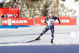 24.01.2016, Antholz, Italy (ITA): Giuseppe Montello (ITA) -  IBU world cup biathlon, relay men, Antholz (ITA). www.nordicfocus.com. © Manzoni/NordicFocus. Every downloaded picture is fee-liable.