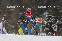 24.01.2016, Antholz, Italy (ITA): Lisa Vittozzi (ITA) -  IBU world cup biathlon, relay women, Antholz (ITA). www.nordicfocus.com. © Manzoni/NordicFocus. Every downloaded picture is fee-liable.